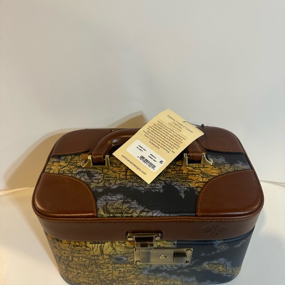 Nash Greek Map Print Handbag - Picture 2 of 4